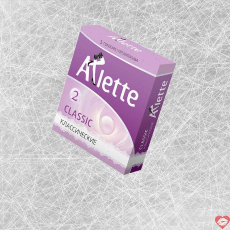 Arlette Classic bao cao su 3 cái mỏng chuẩn mực