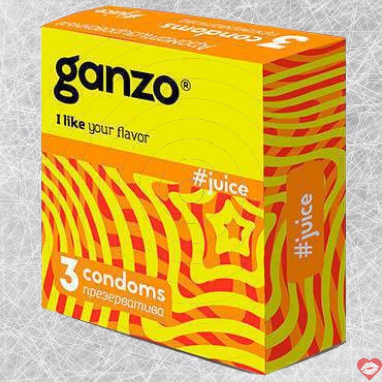 Bao Cao Su Ganzo Juice №3 Hương Quả Mỏng 18cm Mê Hoặc 