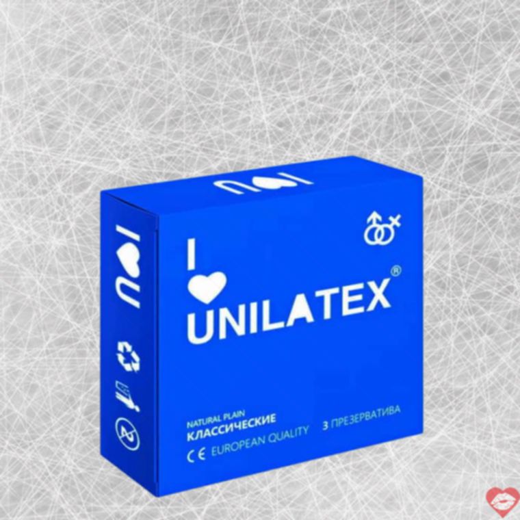 bao cao Unilatex Natural Plain 3 cái mỏng siêu bền