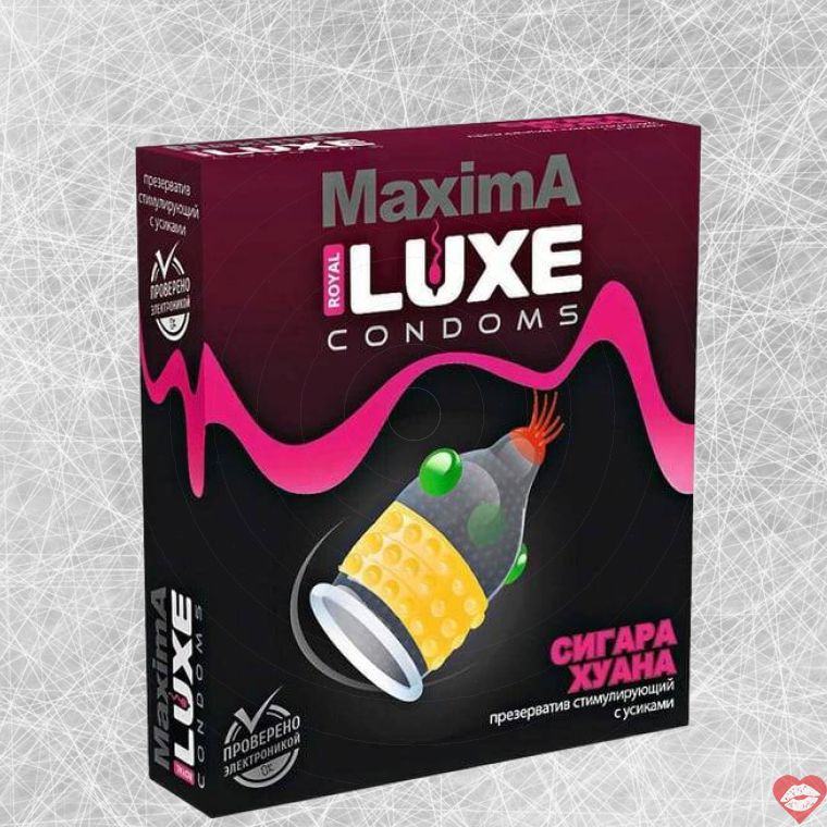 Luxe Maxima Cigar Juan Uốn Lưỡi Bi 1 Cái Siêu Kích Thích