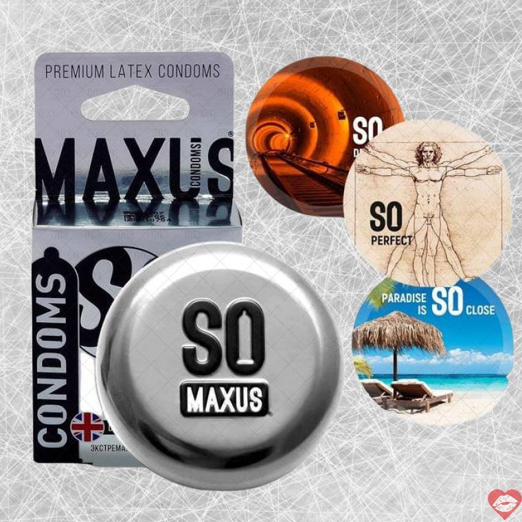 Maxus 003 Bao Cao Su Siêu Mỏng 3 Cái An Toàn