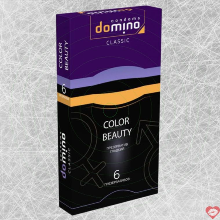 Preservatif Domino Colour 6 Cái Đa Sắc An Toàn Vui Vẻ