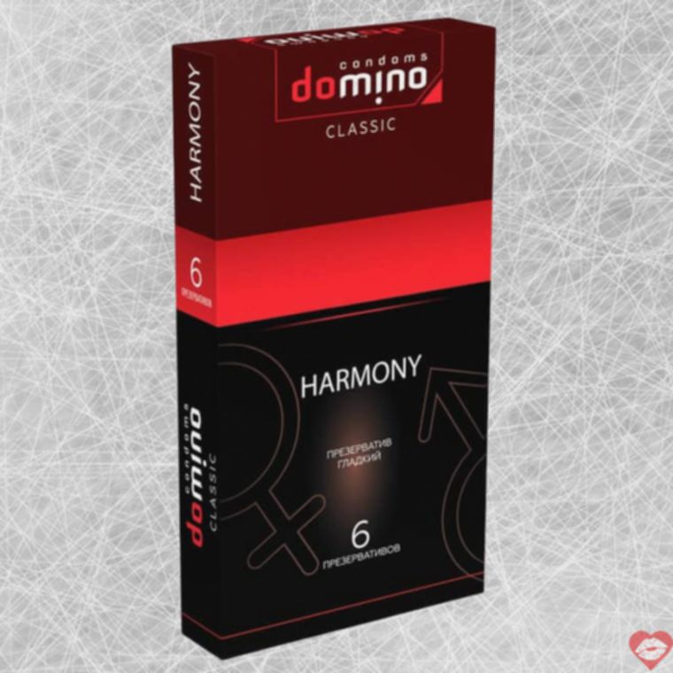 Bao Domino Harmony Mịn 6cái 5.2cm Cổ Điển