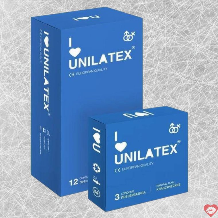 Unilatex Natural 15cái Mỏng Dài An Toàn