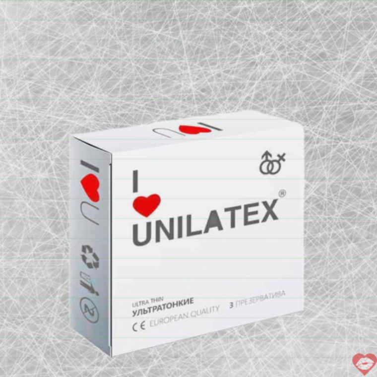 bao Unilatex siêu mỏng 3 cái tăng khoái cảm