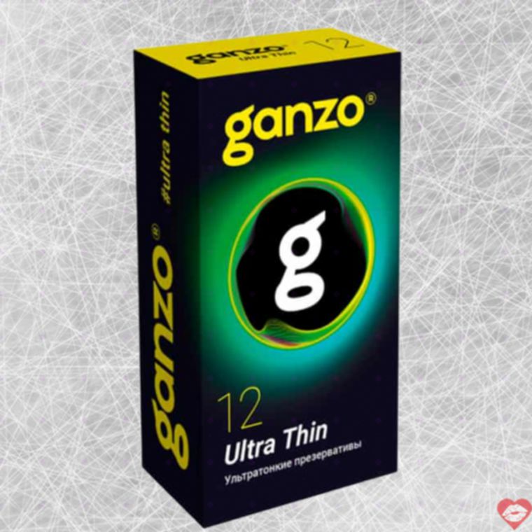 Bao Cao Ganzo Ultra Thin 12 Cái Cảm Giác Thiên Nhiên