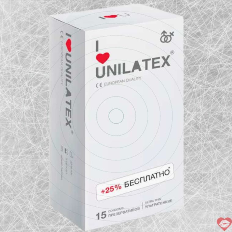 Bao cao su Unilatex siêu mỏng 12+3 tăng cảm giác cực đỉnh 