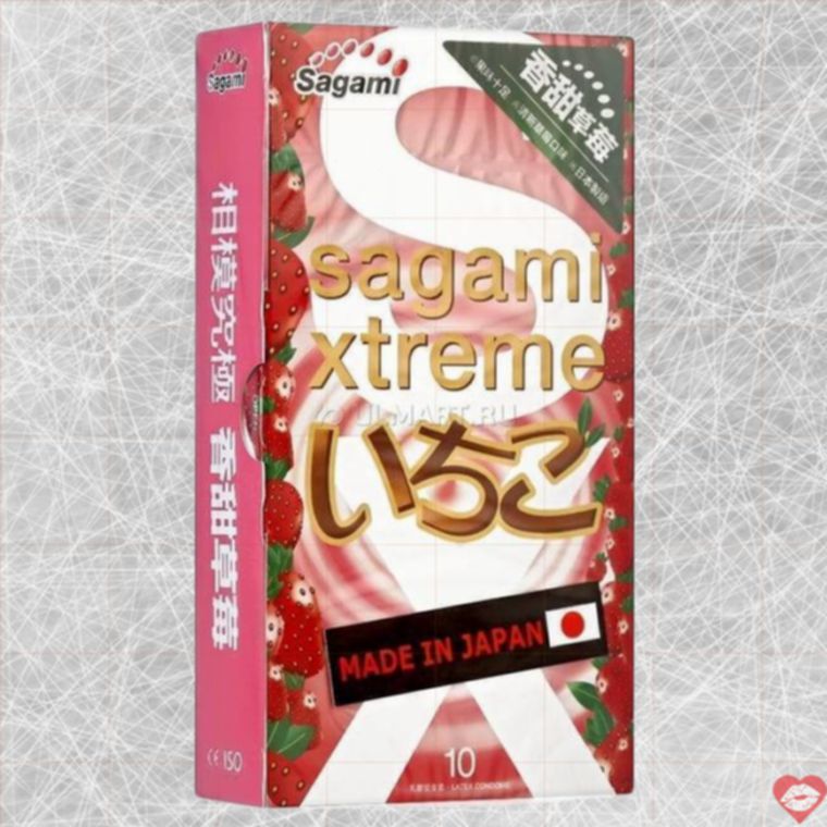 Sagami Xtreme dâu 0.04mm siêu mỏng 10 cái ngon miệng