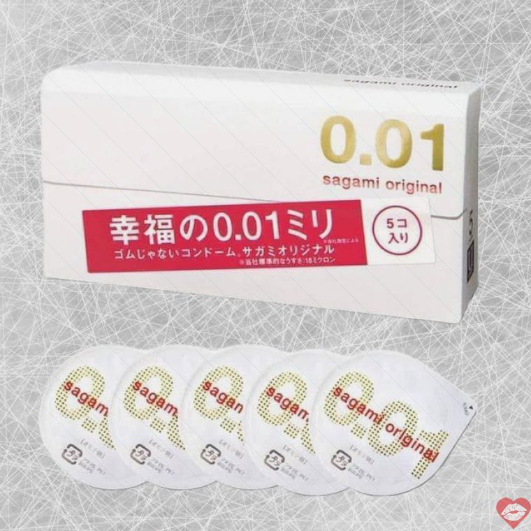 Sagami 0.01 Poly 5 Cái Siêu Mỏng Cảm