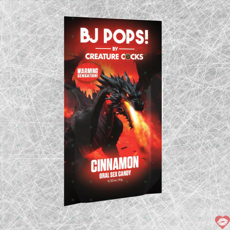 Creature Cocks BJ Pops Kẹo Bỏng Miệng Ngọt Lạnh 
