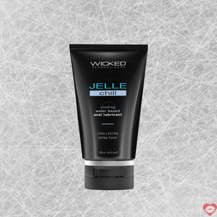 Wicked Jelle Chill 4oz Lube Lạnh Hậu Môn Mượt 