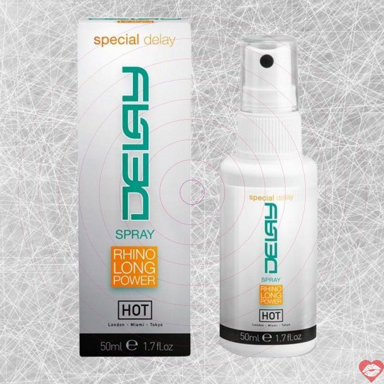 Rhino Hot Spray Trì Hoãn 50ml Nam Giới Mạnh Mẽ 