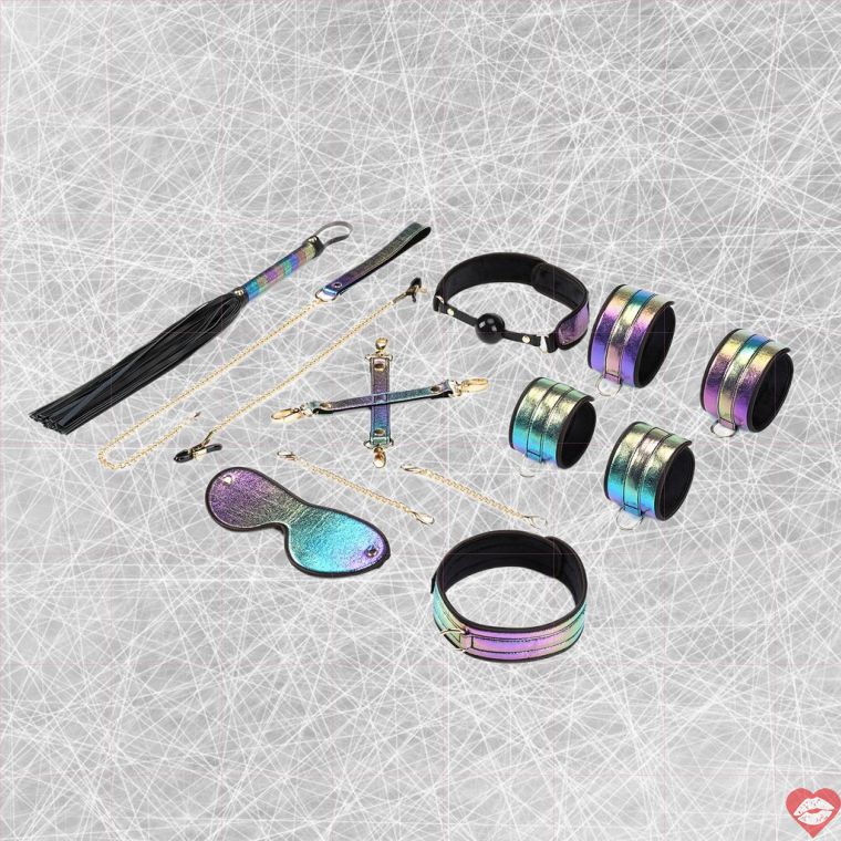 Liebe Seele bondage tím 8pcs sặc sỡ dâm đãng 