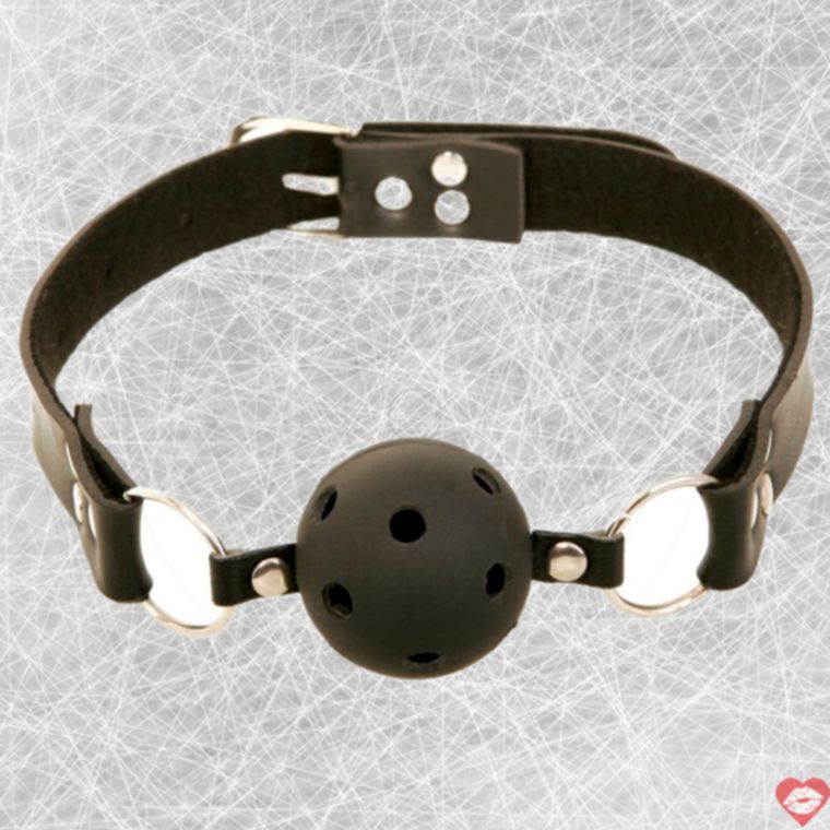 Ball Gag Fetish Fantasy Đen Thở Dễ Trò Chơi Nóng 