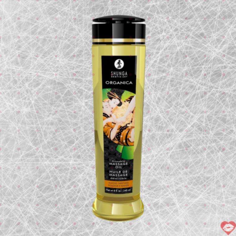 Shunga Dầu Hạnh Nhân 240ml Ăn Được Hữu Cơ 