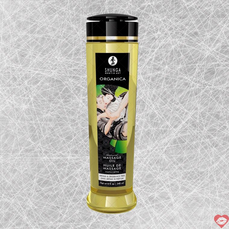 Shunga Dầu Massage Ăn Được 240ml Hữu Cơ Kích Thích 