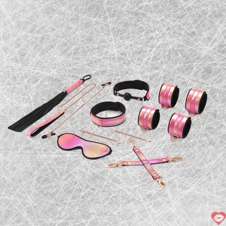 Bộ Bondage Hồng 8 Món Gợi Tình Cherry Đỉnh Cao[bissbrand]​ 