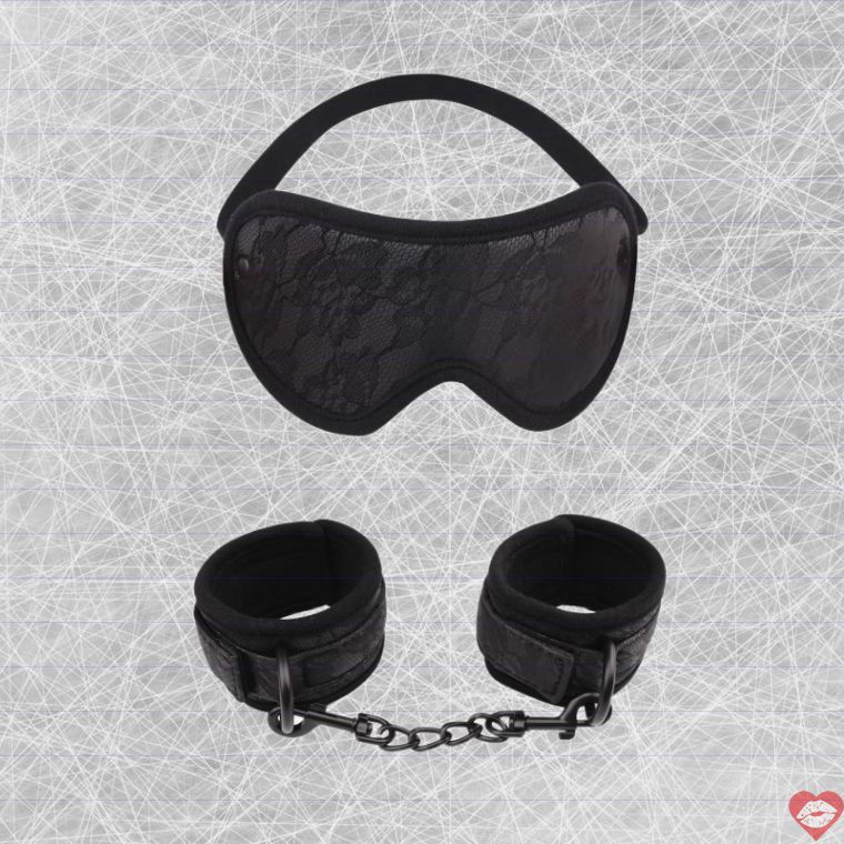 Bondage Set Chisa Đen Cám Dỗ Quyến Rũ 