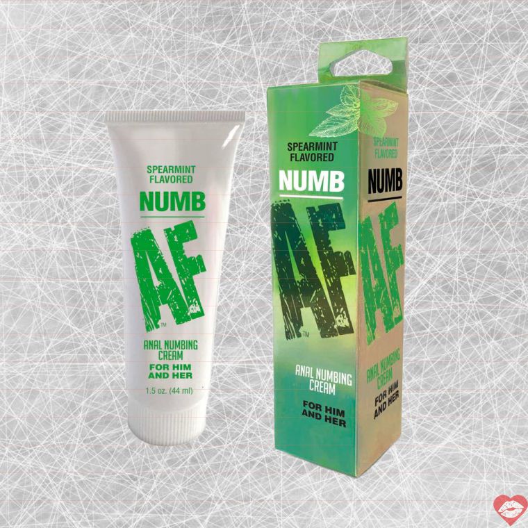 Numb AF Kem Tê Hậu 5% Lidocaine Thoải Mái Kinky Play 