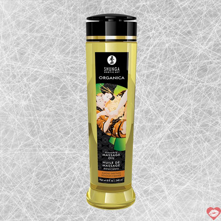 Shunga Organic Dầu Massage Hôn Hữu Cơ Gợi Tình 