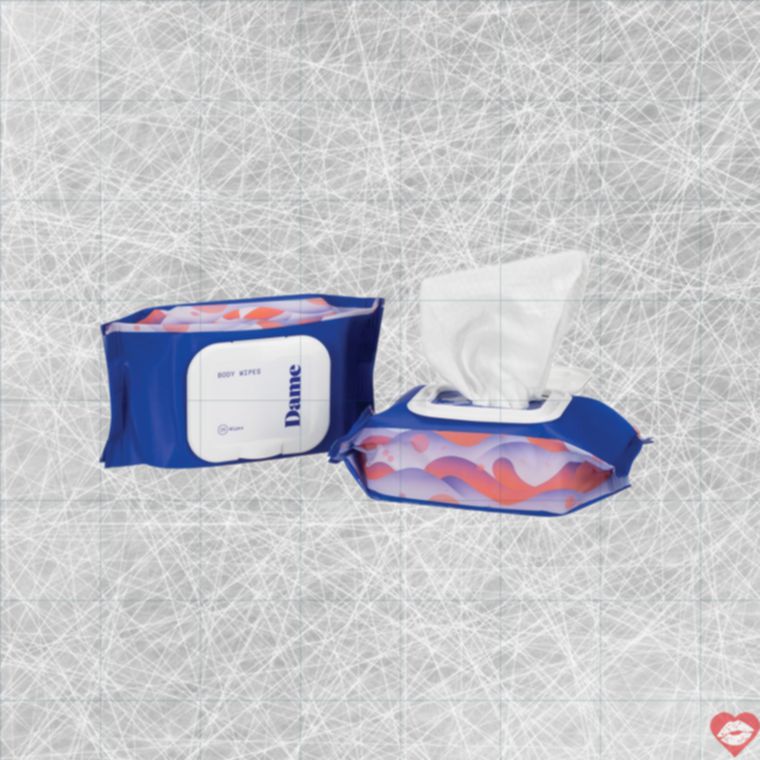 Khăn Ướt Dame Tươi Mới Thân Thể Sạch Sẽ Siêu Dịu 