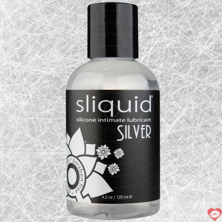 Sliquid Silver Lube Silicone 4.2oz Bền Lâu