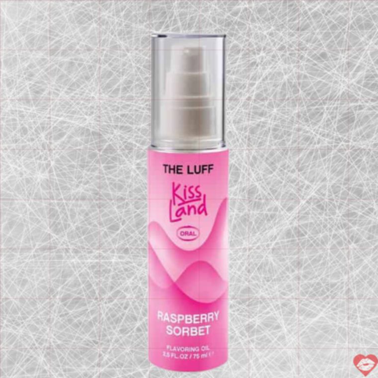 Luff Kiss Land Gel Massage Raspberry 75ml Ấm Ăn Được