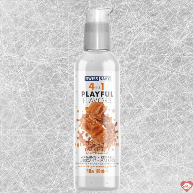 Gel 4in1 Swiss Navy Caramel Mặn Ngọt 118ml