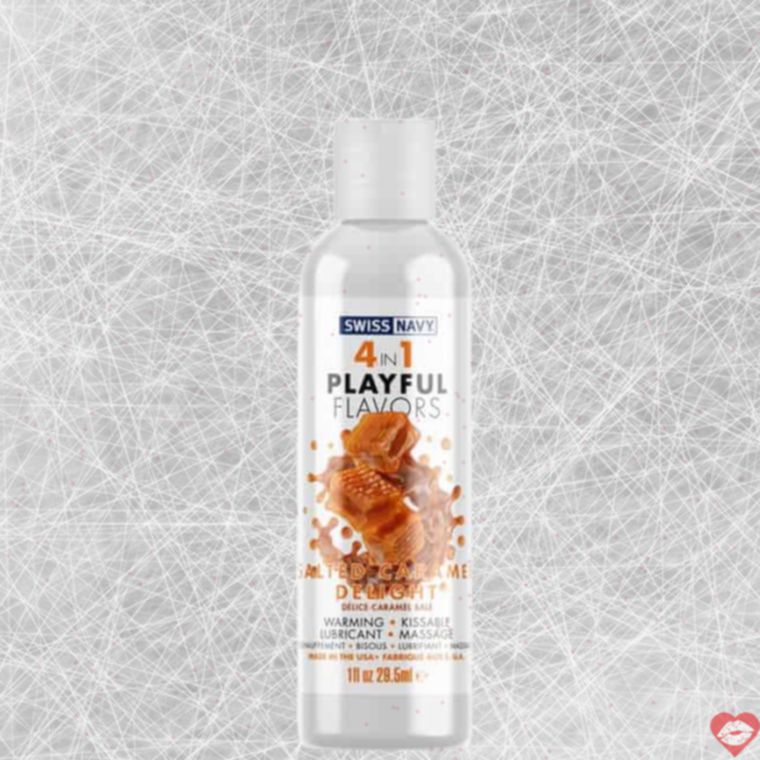 Gel 4in1 Swiss Navy Caramel Muối Nước 29ml Siêu Ngọt