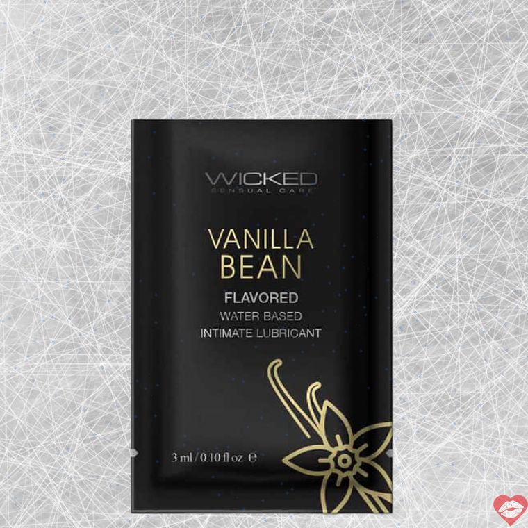 Wicked Aqua Vanilla Oral Lube Nước 3ml Ngọt