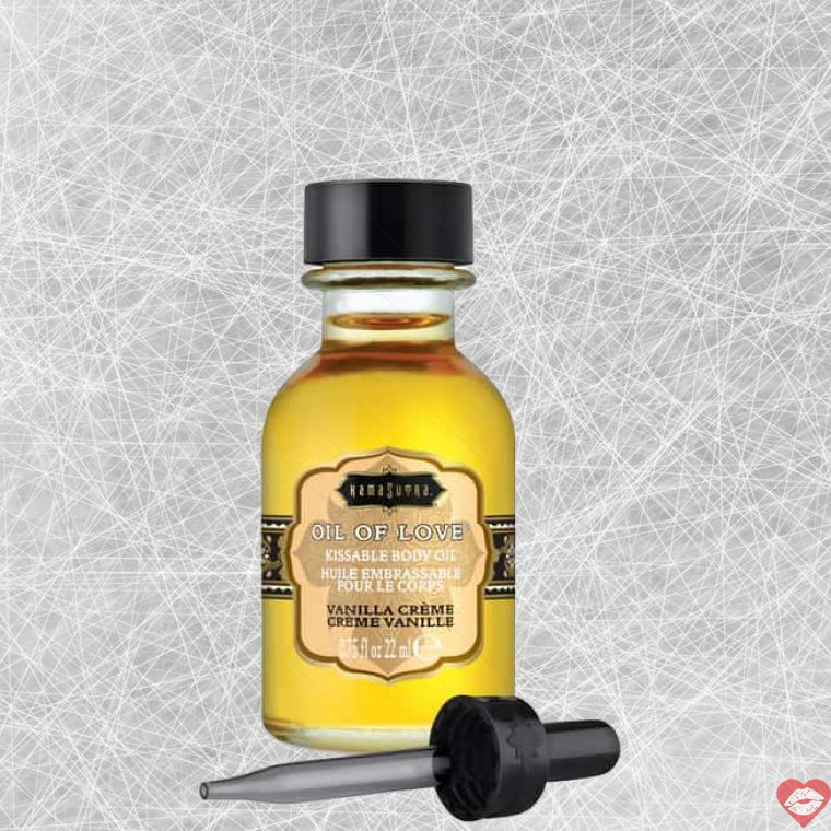 KamaSutra Oil Love Gel Vanilla Ấm Áp 22ml Hôn Nóng Bỏng