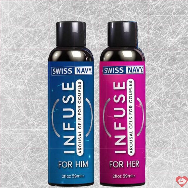 Swiss Navy Infuse Arousal Lube 2x59ml Kích Dục Nam Nữ