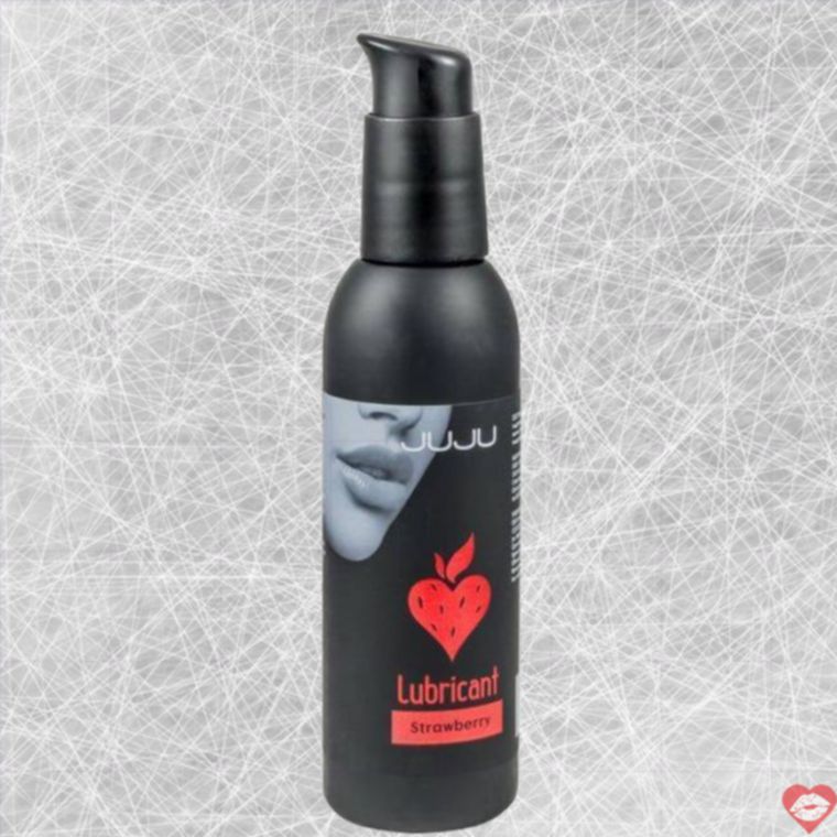 JUJU Oral Lube Dâu 150ml Ăn Được Ngọt Ngào