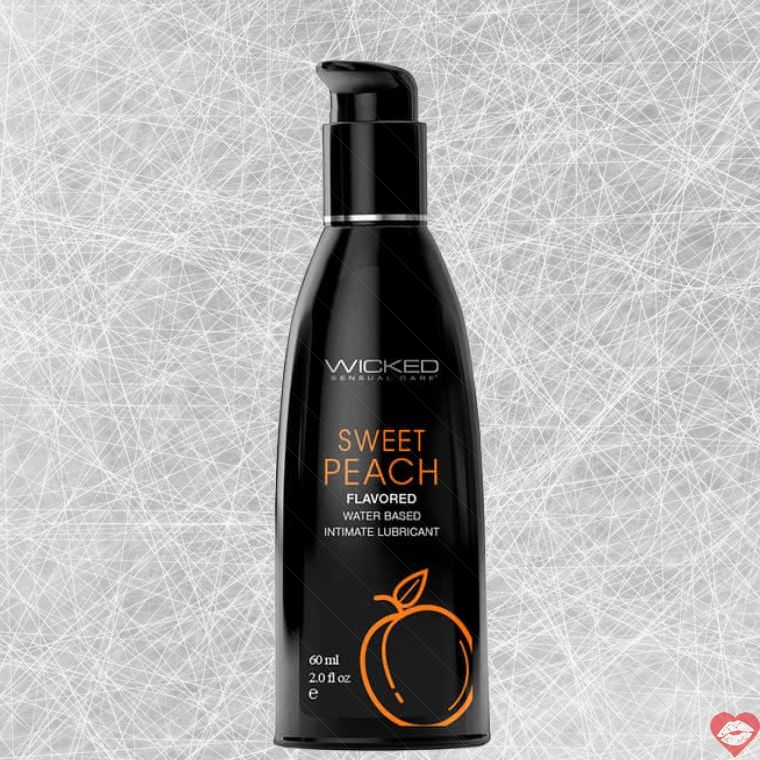 Wicked Aqua Peach Oral Lube 60ml Ngọt Lịm