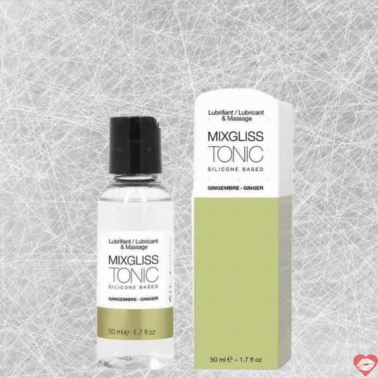 Lube massage Mixgliss Tonic gừng 50ml silicone ấm nóng kích thích