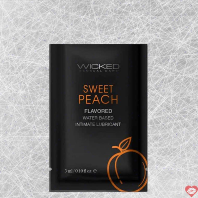 Wicked Aqua Peach - Lube Miệng 3ml Siêu Ngọt Thơm