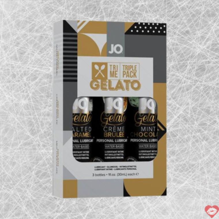System JO Tri-Me Lube Gelato 3 Hương Vị Ngọt Ngào