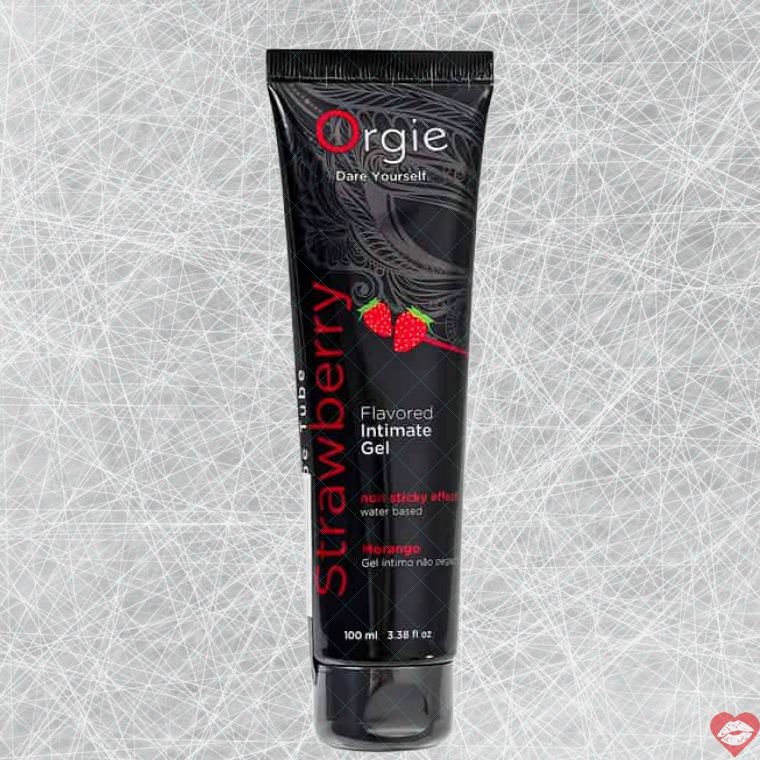 Lube oral Orgie Strawberry 100ml dâu tây ngon ngọt oral sex