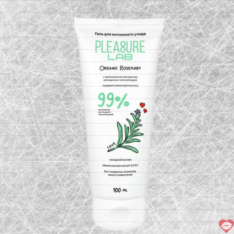 Lube Pleasure Lab Organic Rosemary 100ml tự nhiên mịn màng
