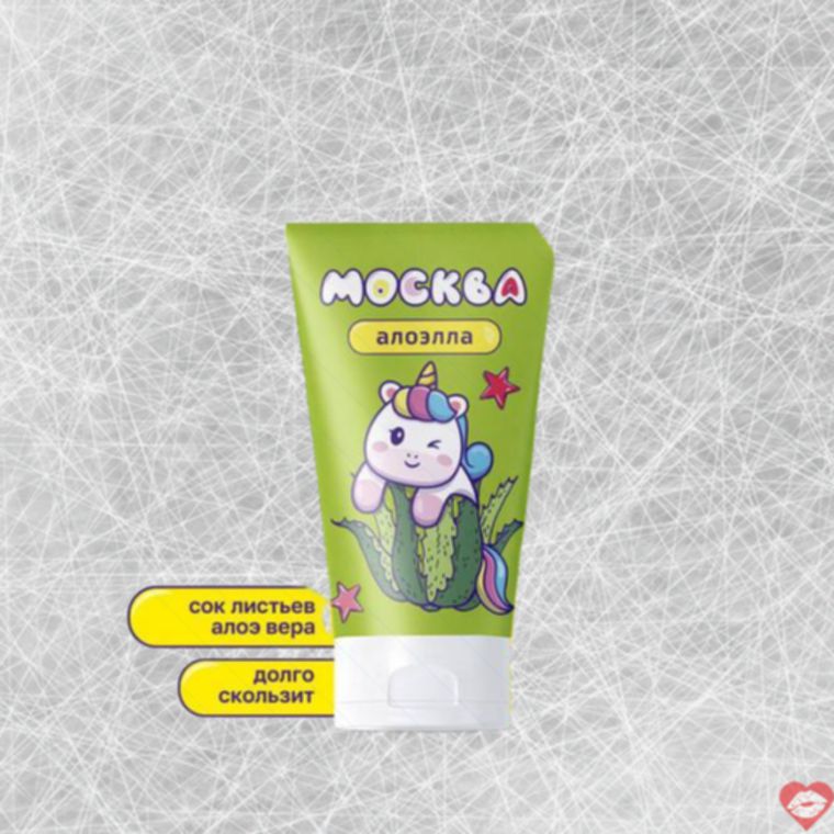 Moskva Aloella Gel Bôi Trơn Aloe 50ml Dài Lâu Mịn Màng