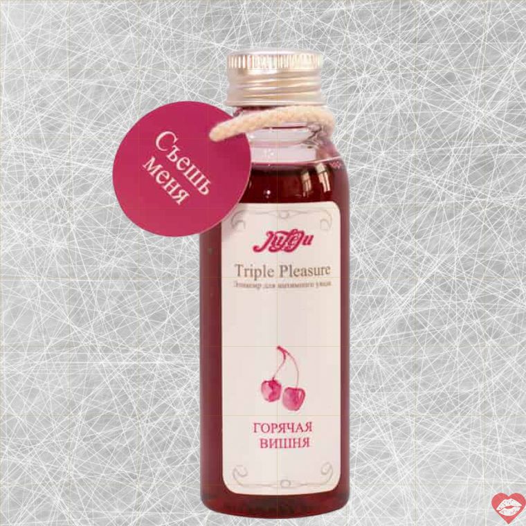 Juleju Triple Pleasure Lube Hương Anh Đào Nóng 65ml Thăng Hoa