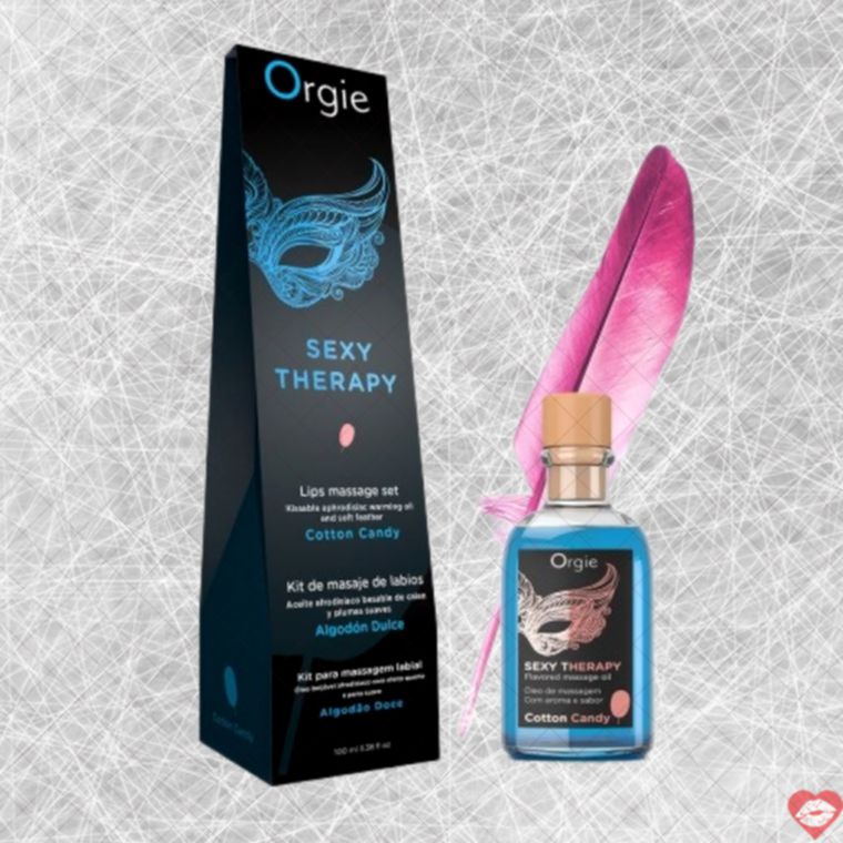 Orgie Marshmallow Lip Massage - Bộ Dầu Môi Bông Gòn 100ml Bán Hút