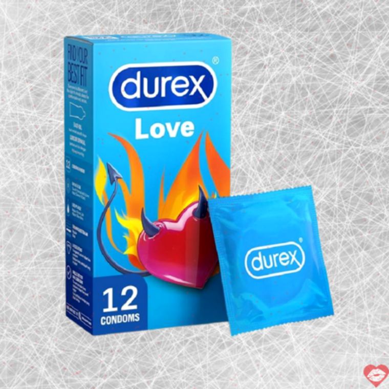 Durex Ai Yi Dai 12pcs Dễ Đeo An Toàn Vui Vẻ 