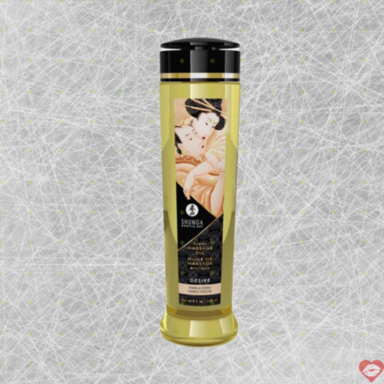 Shunga Dầu Massage Dục Vọng 240ml Canada Thơm Ngây