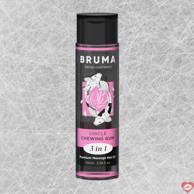 Bruma Dầu Massage Nhiệt Gợi Cảm Kẹo Cao Su