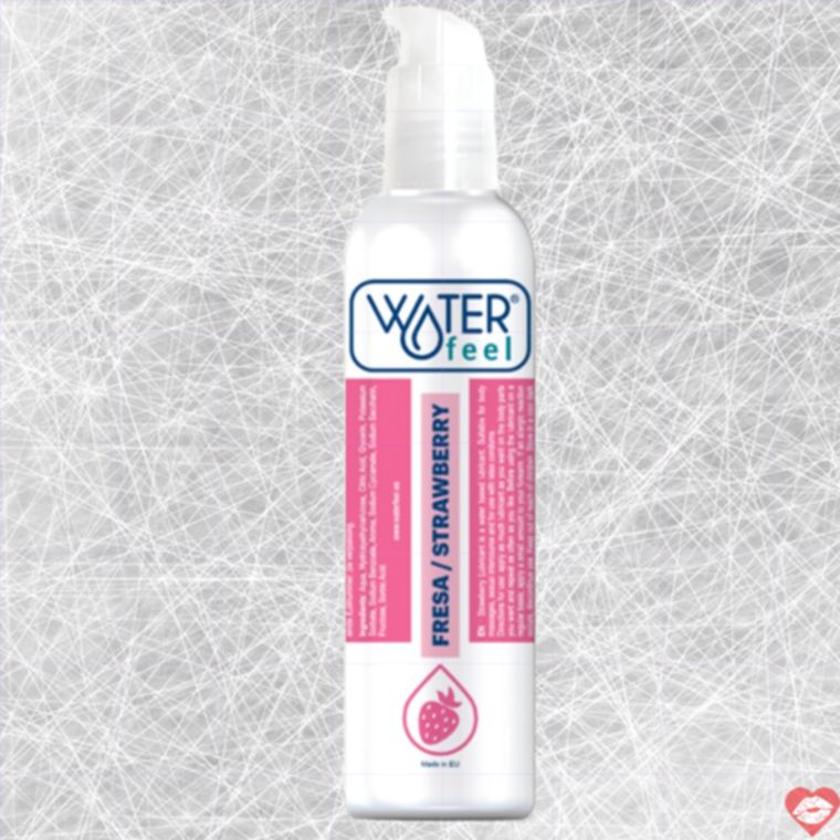 Waterfeel Dầu Bôi Trơn Ăn Được Dâu 175ml Ngọt Ngào