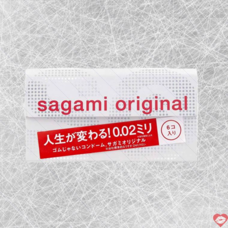 Sagami 0.02 Bao Cao Su Siêu Mỏng 6c Polyurethane Chân Thực 