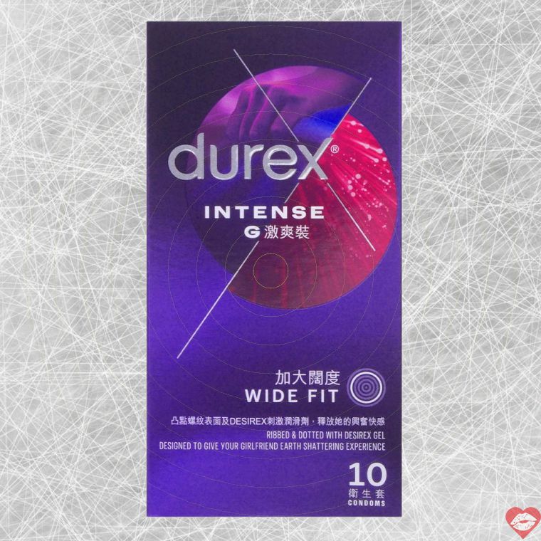 Durex Intense Orgasmic激爽紋理套10片 超強快感