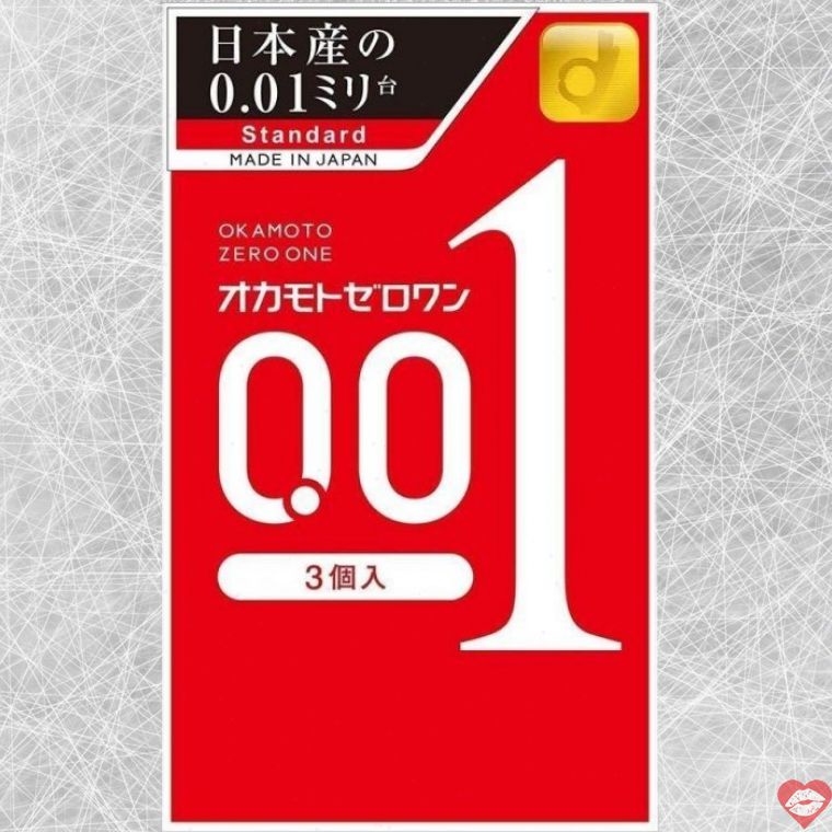 Okamoto Zero One 0.01 3 Viên Mỏng Nhất Nhật