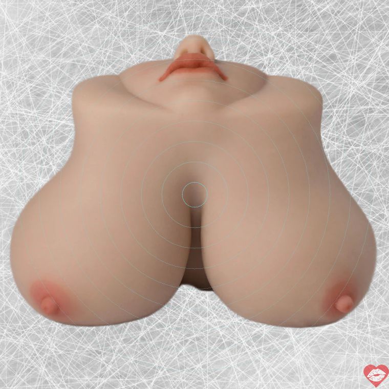 Sanhui Kristin 3.2kg silicone torso ngực to mông lớn âm hậu vú